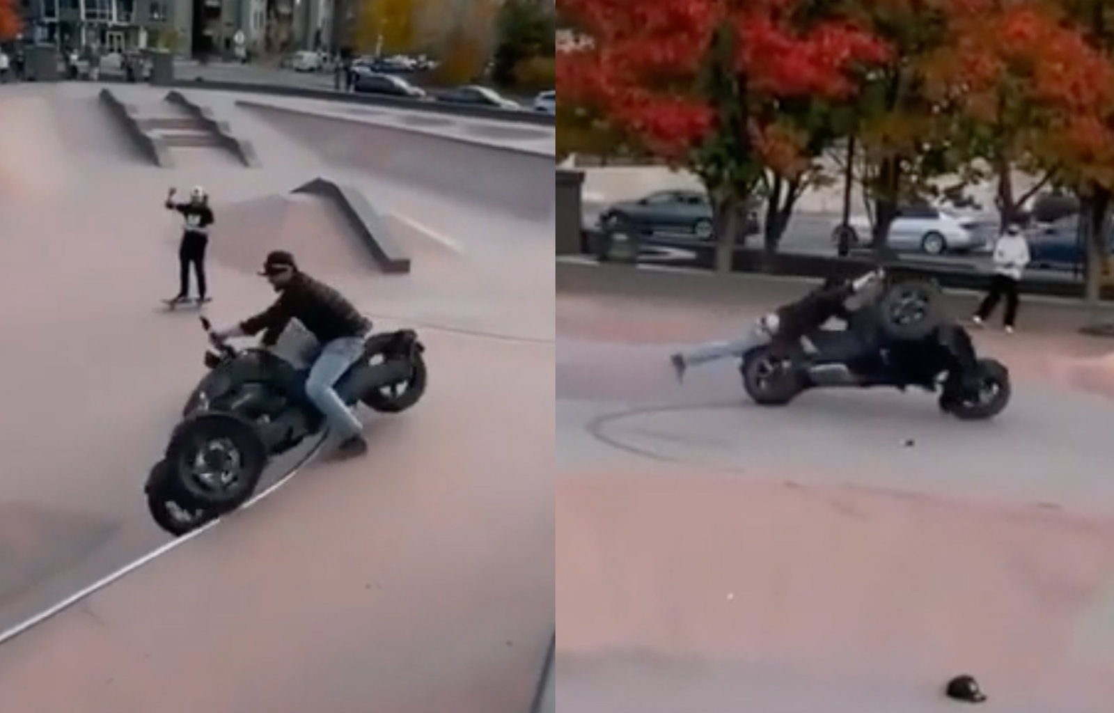 This Trike's Skatepark Excursion Is Even More Disastrous Than You'd Expect