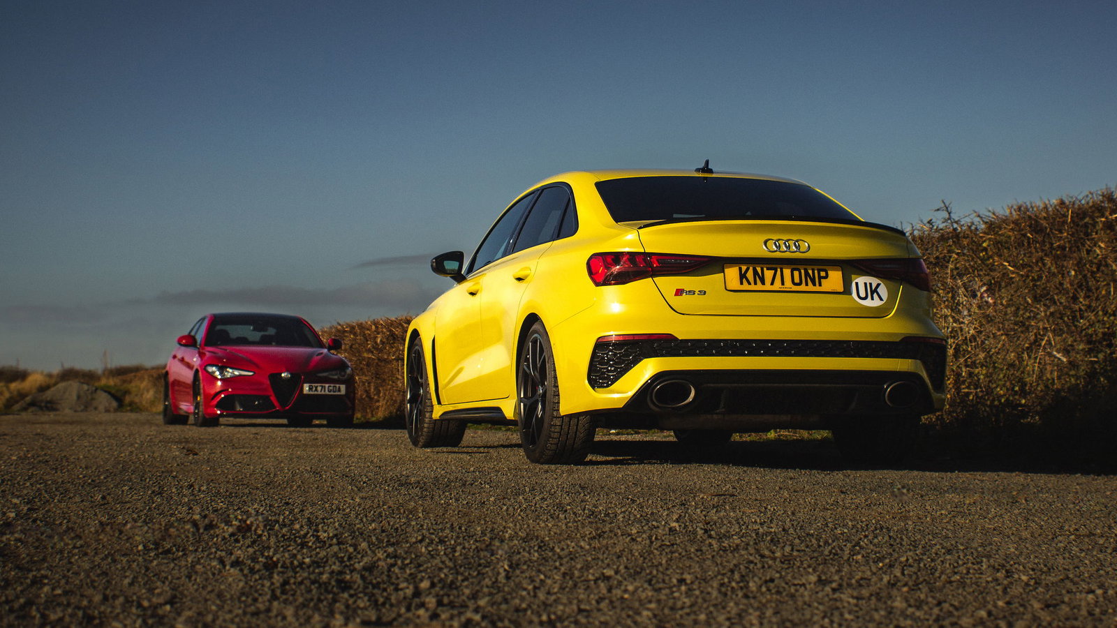 Audi RS3 Vs Alfa Romeo Giulia Quadrifoglio: How Much Power Is Too Much?