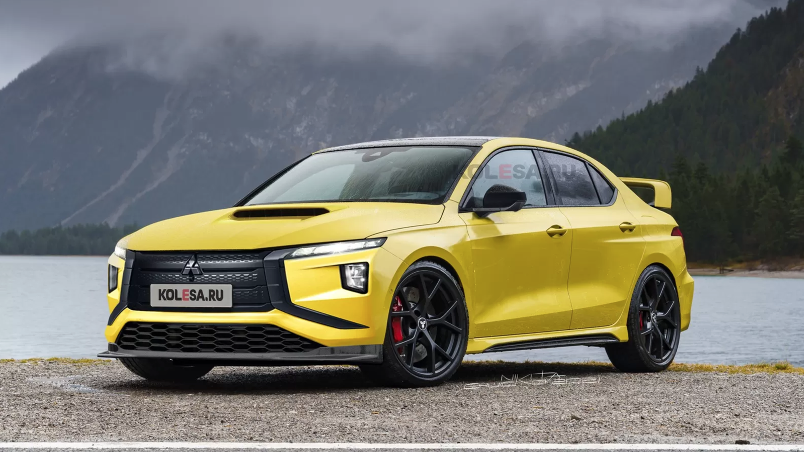 The Mitsubishi Evo XI That'll Never Happen Could Have Looked Like This