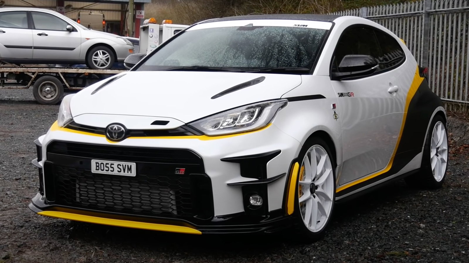 UK’s Fastest Toyota GR Yaris Packs 500bhp And Nissan GT-R Brakes