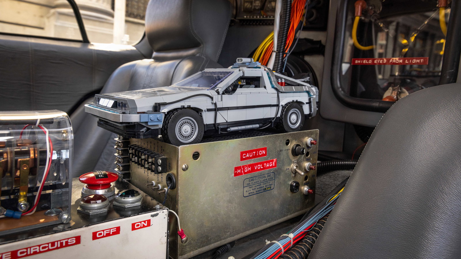 Roads? The Lego Back To The Future DeLorean Doesn’t Need Roads