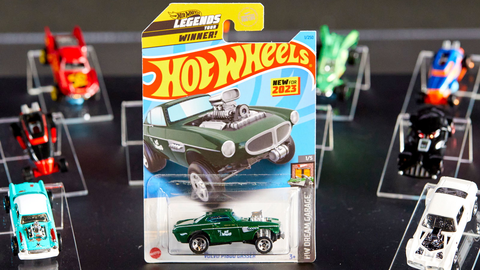 Volvo P1800 Gasser Hot Wheels Legends Tour Winner Immortalised In 1:64 Scale