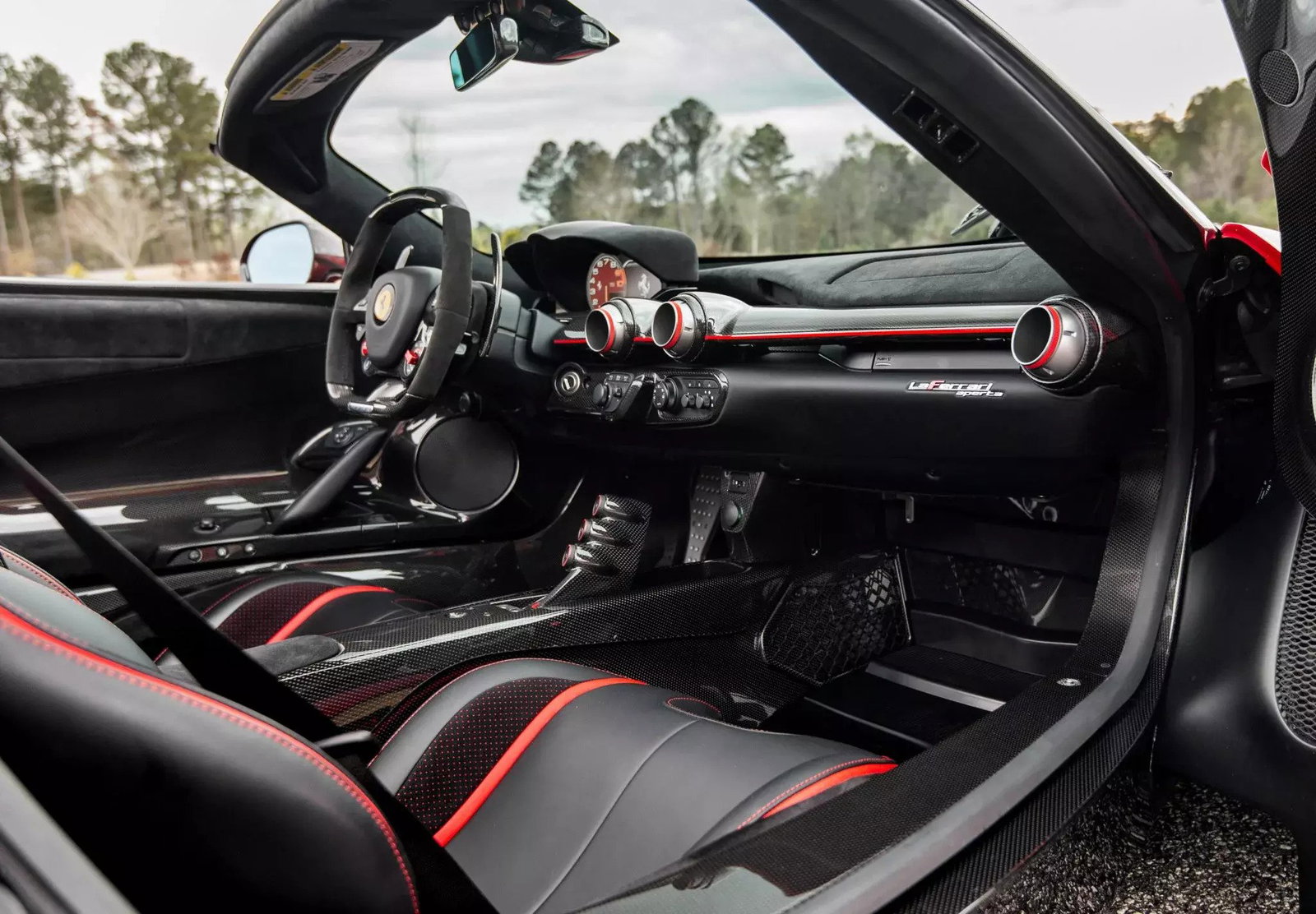 161-Mile Ferrari LaFerrari Aperta Sells For Record-Breaking $5.35m On Bring A Trailer