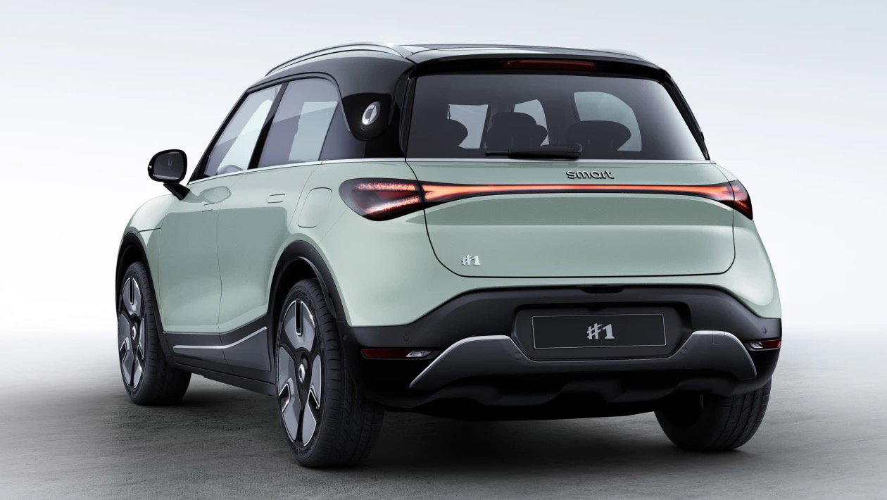 The New Smart #1 Electric SUV Is Double The Weight Of The Original Smart ForTwo