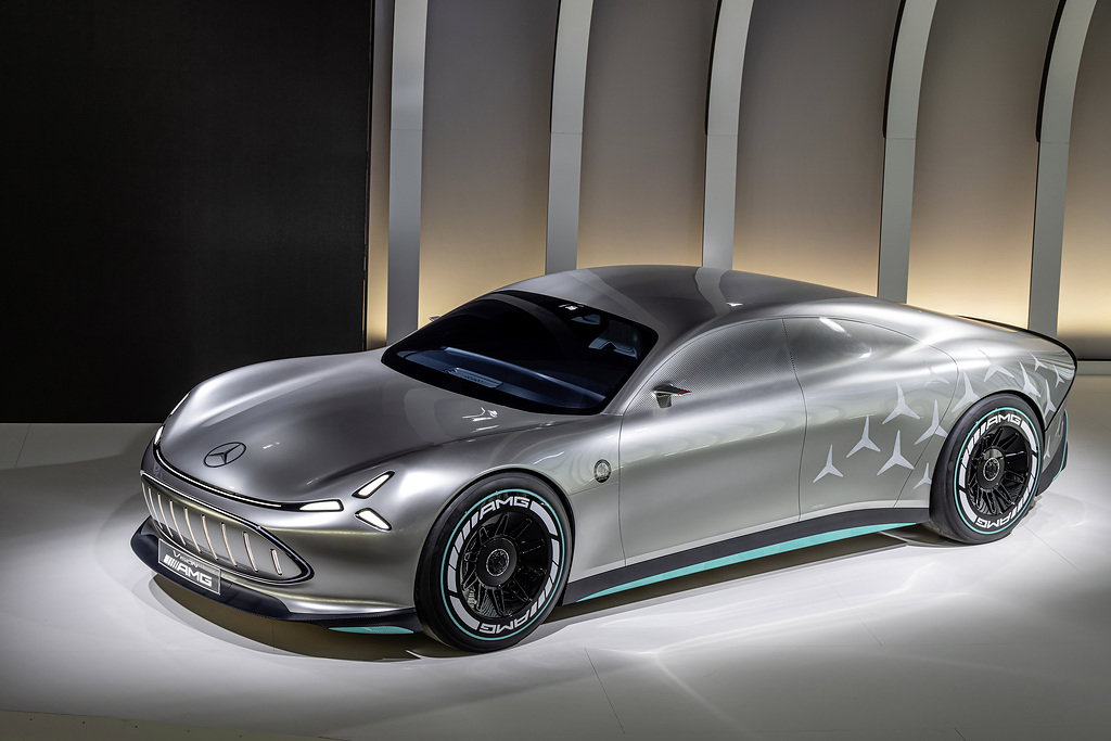 The Mercedes-AMG Vision AMG Previews A Fast Future Without V8 Engines