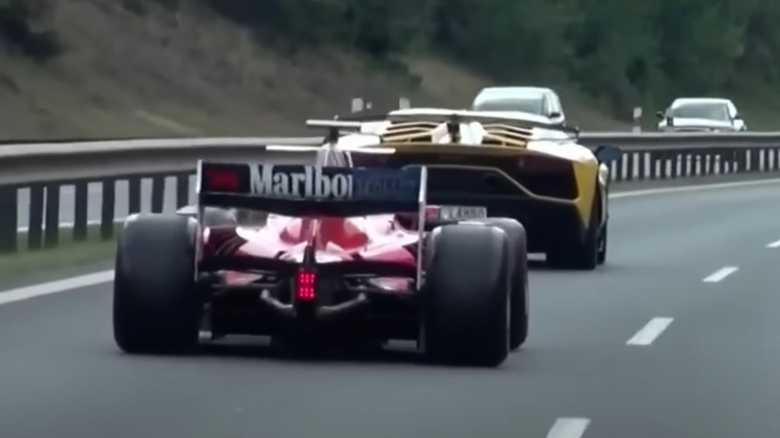 WATCH: A Formula 1 Car Looks Insane Driving On Public Roads