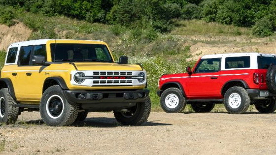 The Ford Bronco Heritage Edition Is A Cool Retro-Inspired SUV