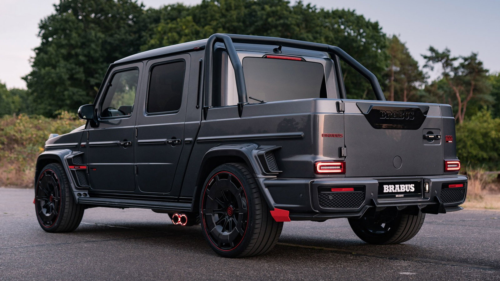 Brabus P 900 Rocket Edition Is An 888bhp G-Class Pick-Up
