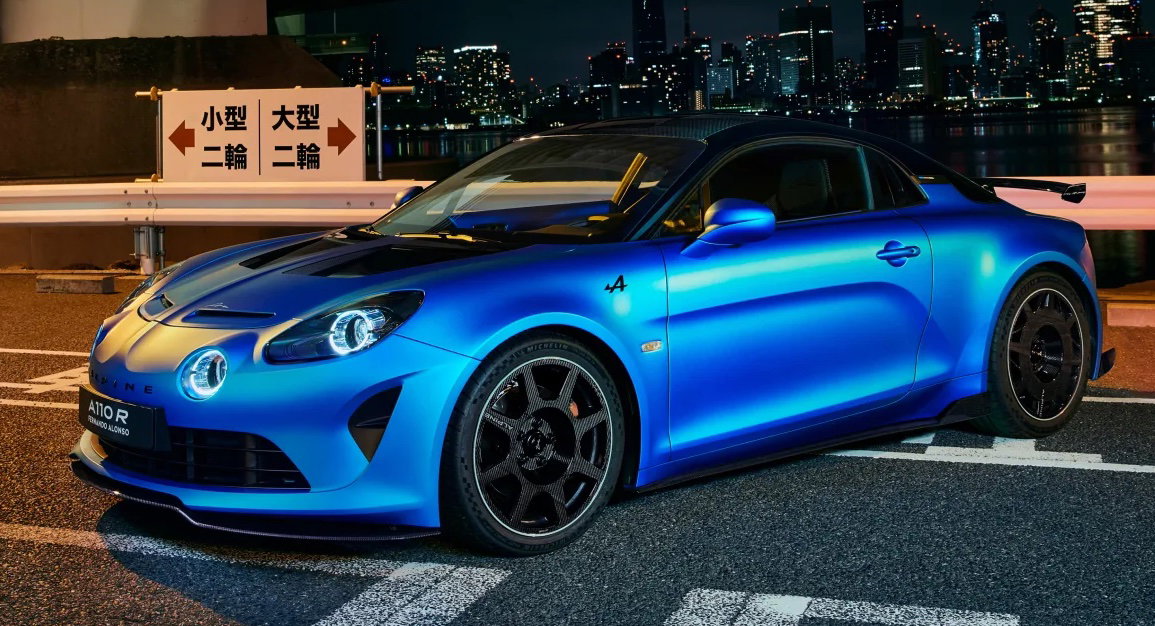 Alpine A110 R Fernando Alonso Is A Slightly Awkward Special