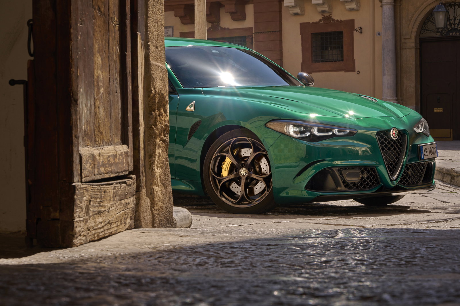 Green And Gold For Alfa Romeo's Centenary Of The Quadrifoglio