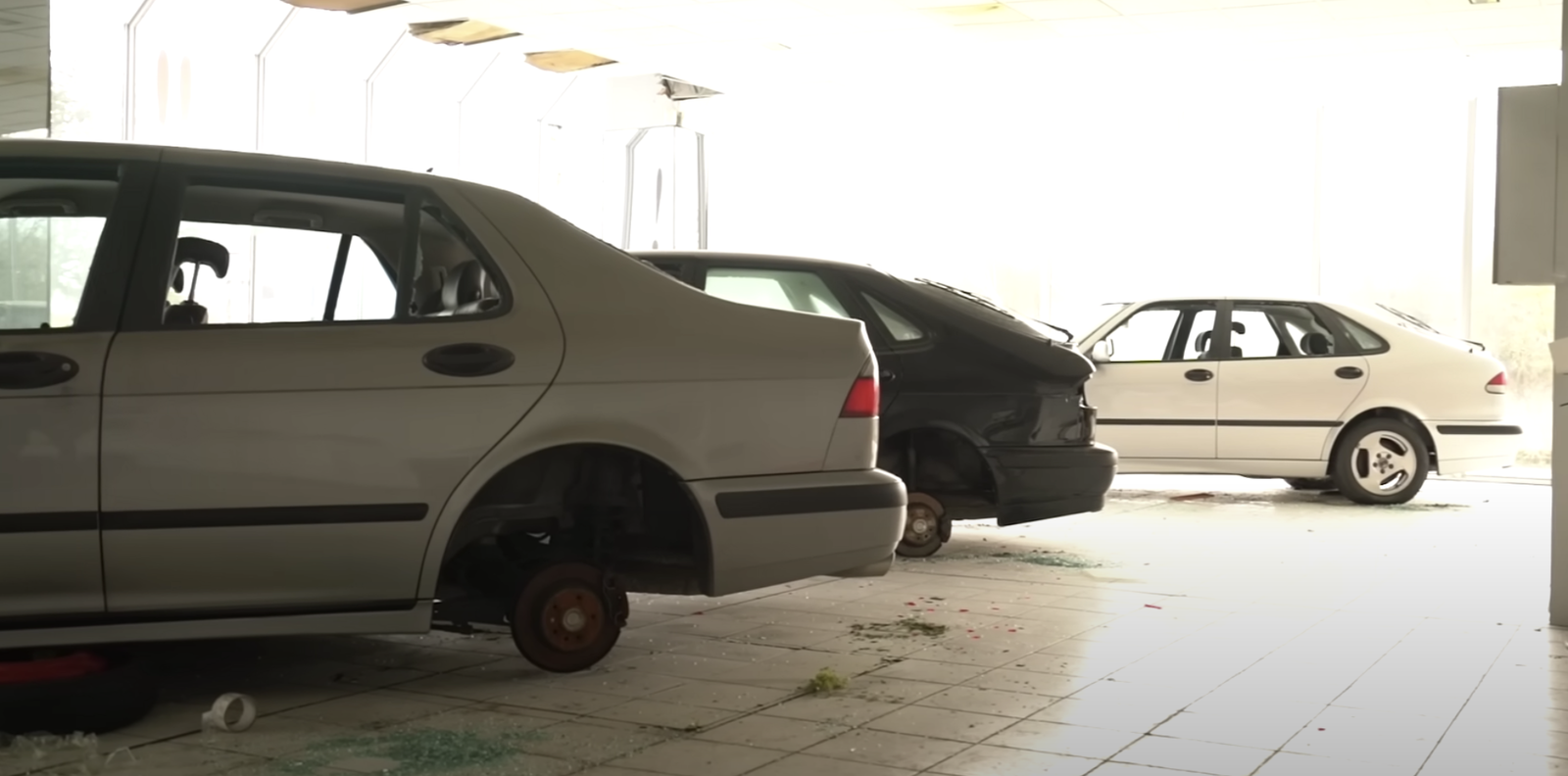 This Abandoned Saab Dealership Is A Sad But Intriguing Time Capsule